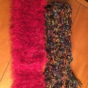 Knitted scarfs